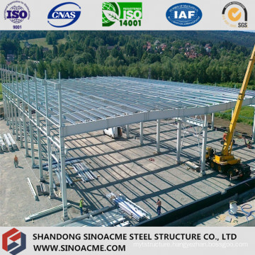 Heavy Steel Frame Building for Warehouse with Office